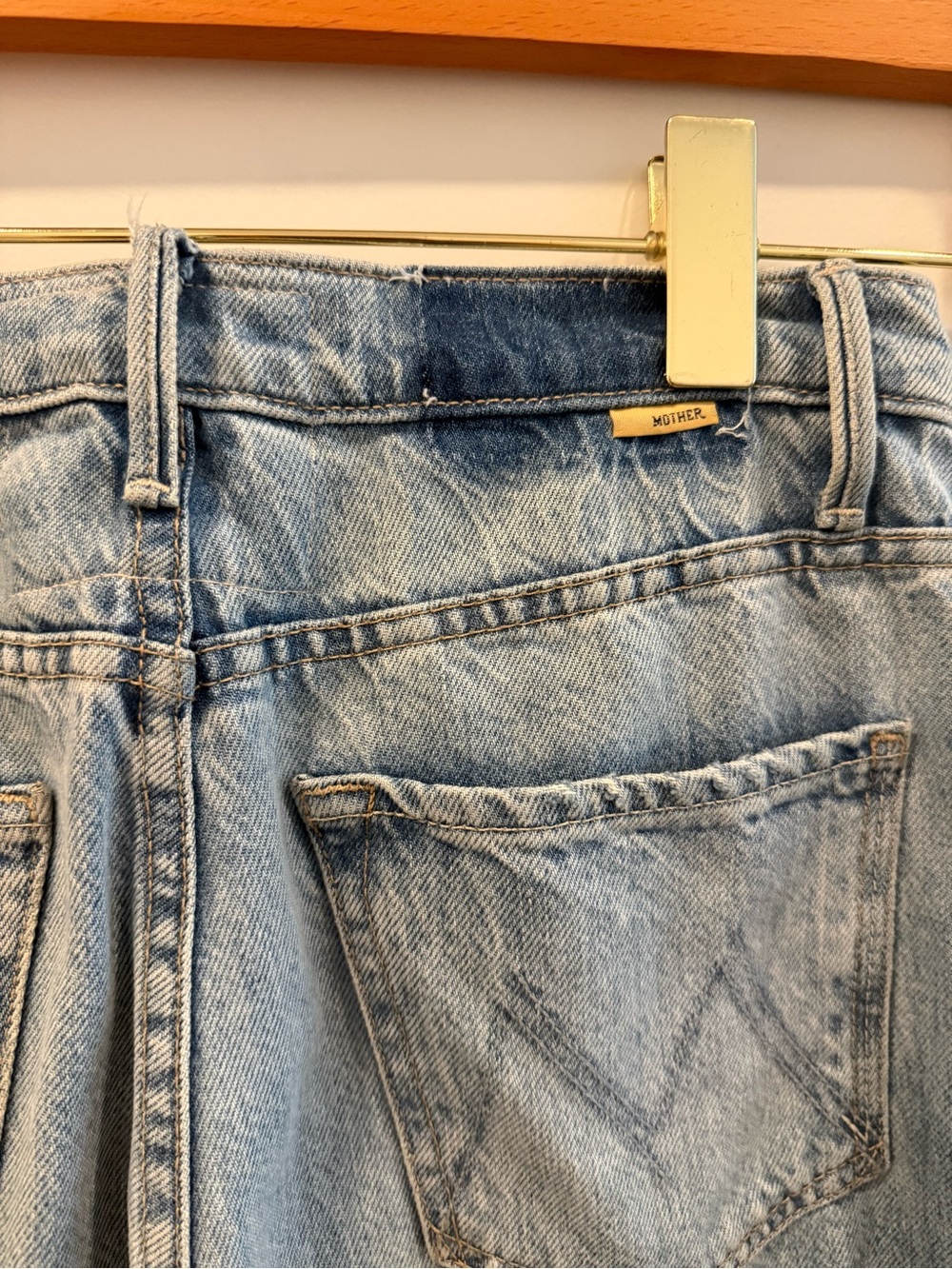 Mother “the half pipe flood” jeans size 25 - Picture 7 of 10